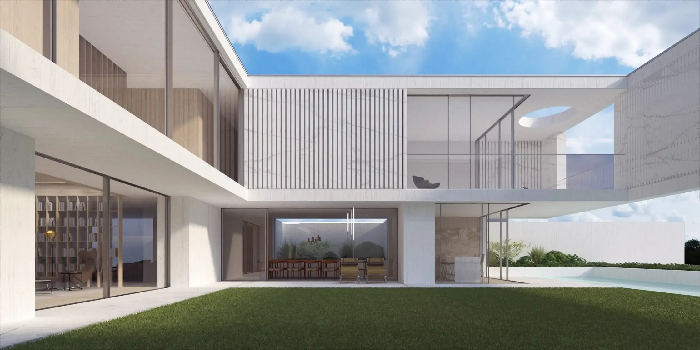 Courtyard house destaque